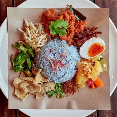  Nasi Kerabu: Spiciness Meets Sweetness, A Culinary Symphony From Johor Bahru