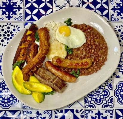  Bandeja Paisa! Smak kolumbijskiego comfort food z nutą pikantnej ostrości w każdym kęsie.