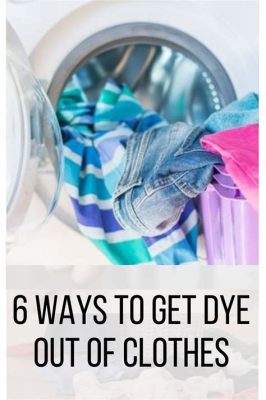 How to Get Food Dye Out of Clothes: A Comprehensive Guide to Tackling Stubborn Stains